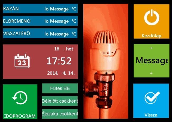 Az információs pultról, másnéven műszerfalról akár jelszó beütése nélkül is - könnyedén leolvashatók ezek, megkönnyítve a mindennapi használatot.