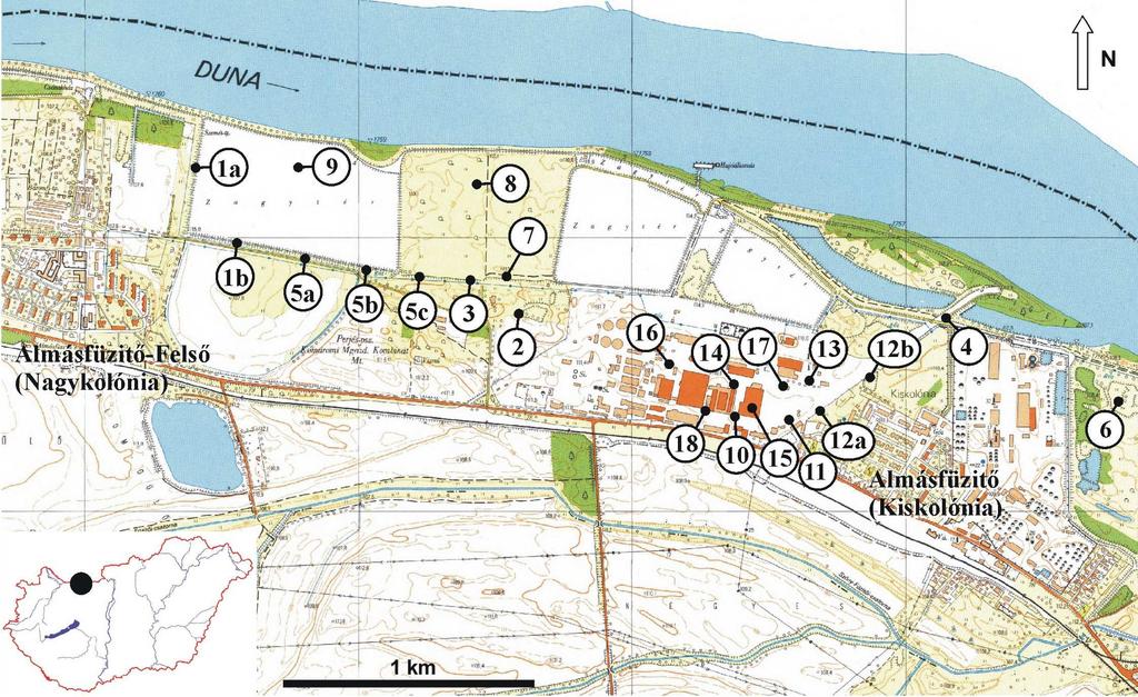 Anyag és módszer A terepi gyűjtések 2012 és 2014 között zajlottak (1. ábra). A májmohák nomenklatúrája GROLLE & LONG (2000), a lombosmoháké HILL et al. (2006) munkáját követi.