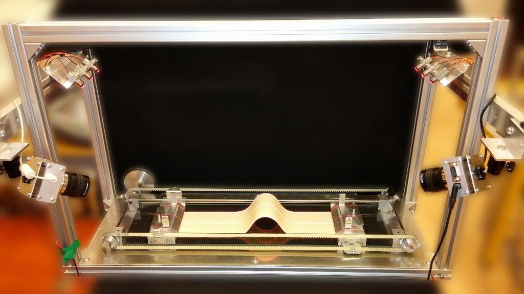 eredményeit a Sylvie 3D Bending Tester validációjára használtam. A harmadik méréshez szakítógépet használtam. 3.2.1. Sylvie 3D Bending Tester A Sylvie 3D Bending Tester (14.