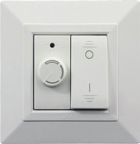5.I DIP kapcsoló 1 2 3 4 Működés x 0 0 0 Egy sebességfokozat x 1 0 0 Két sebességfokozat x 0 1 0 Változó sebességű működés a CTRL-M kézi távvezérlővel x 0 1 1 Változó sebességű működés a külső