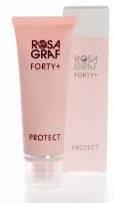 FORTY+ Anti-age, nagyhatású regeneráló sorozat - érett, igényes bőrre, 40 év felett Nappali Védőkrém SPF17 FORTY+ PROTECT Érett, igényes bőrre. Könnyű o/v típusú emulzió.