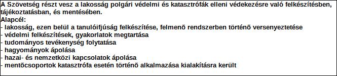 1. Szervezet / Jogi személy szervezeti egység azonosító adatai 1.1 Név: Szervezet 1.