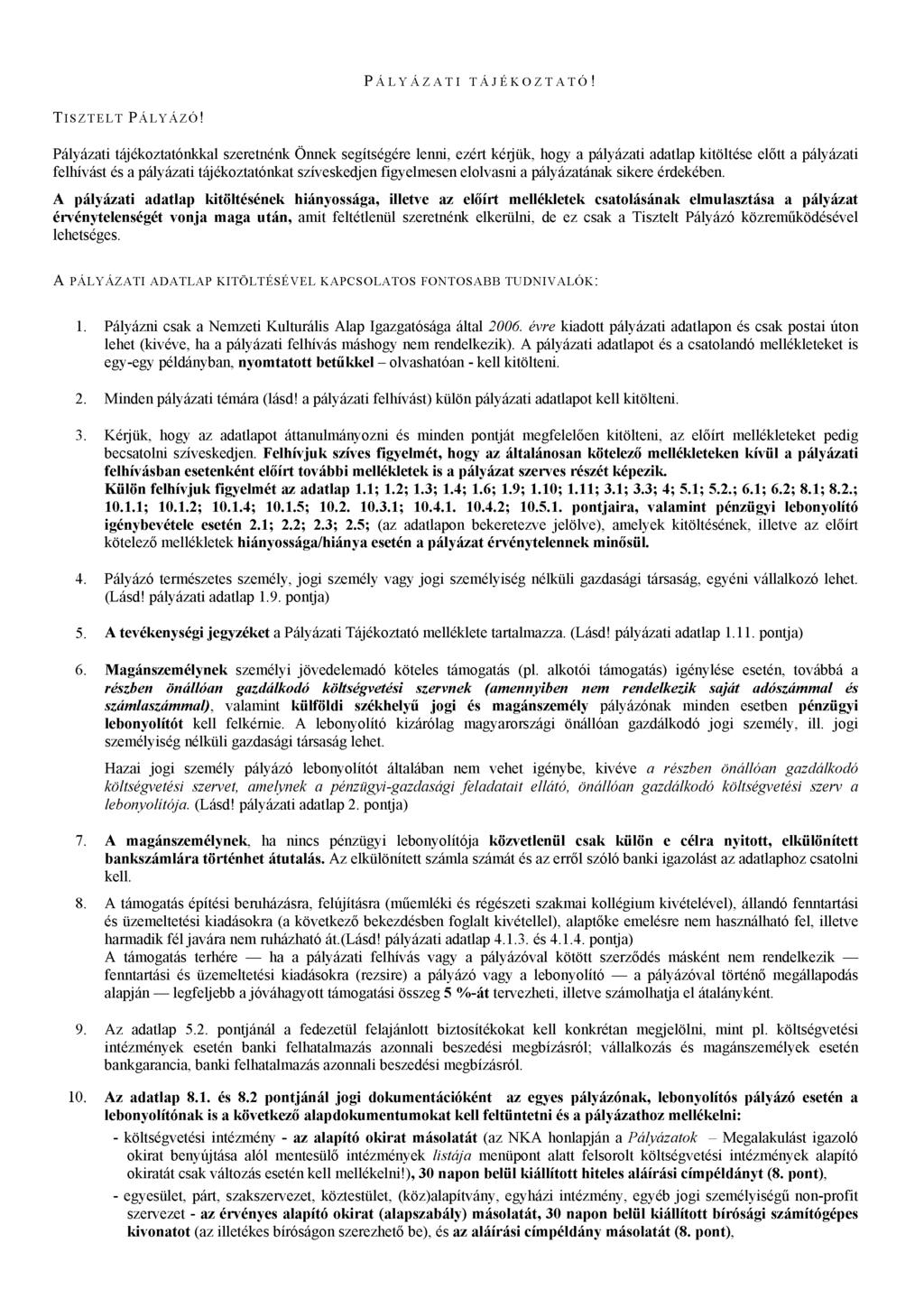 646 NKA HÍRLEVÉL