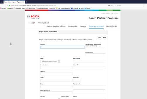 A regisztrációt a partnervállalat adminisztrátora végzi Mi többet adunk.