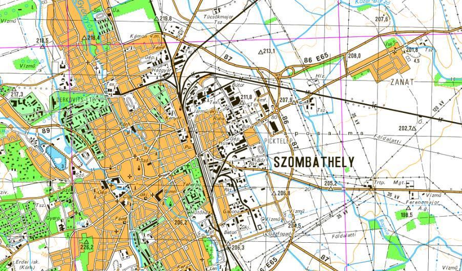 Bejelentések, értesítések 2. ábra Az esemény helyszíne A KBSZ ügyeletére az esetet 2011. szeptember 16-án 15 óra 03 perckor jelentette a MÁV Zrt. hálózati főüzemirányítója.