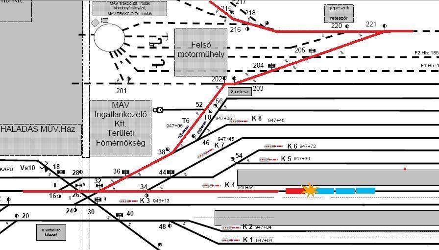 1. TÉNYBELI INFORMÁCIÓK 1.1 Az esemény lefolyása Az eseményt megelőzően a V43-1008 psz. mozdony Szombathely állomáson a vontatási telephelyen állt, üzemen kívül. A 9203 sz.