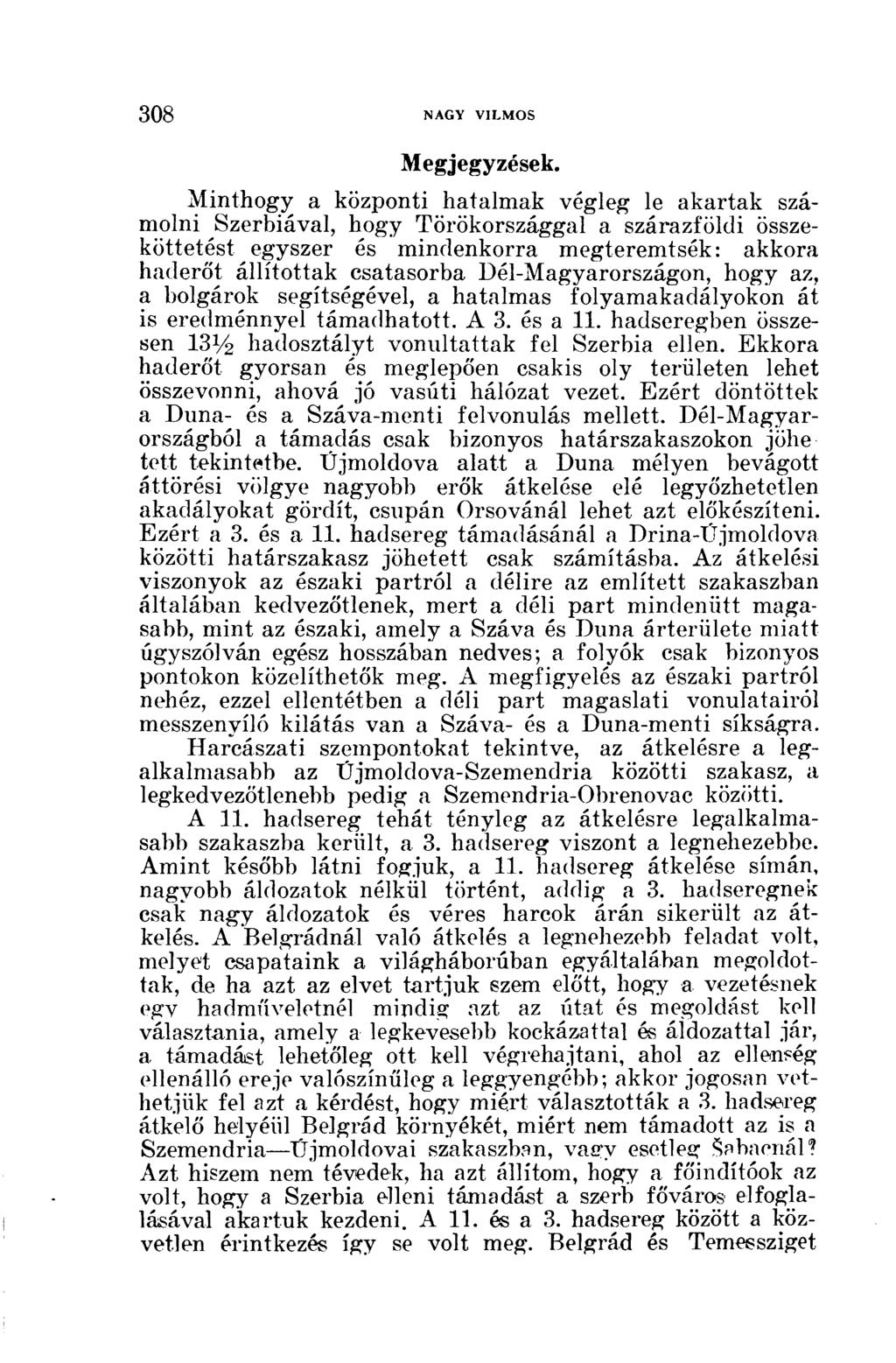 Megjegyzések.