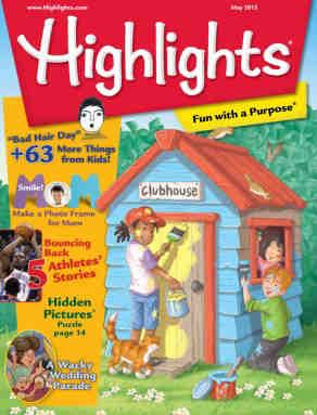 TEXT C Highlights: A Fun Educational Magazine For Kids By Alicia Bodine on February 12th My father bought my daughter a subscription to Highlights magazine for her birthday.