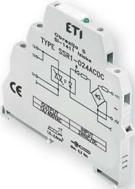 Тип Код Uc [V] (управляющее напряжение катушки) ER-024ACDC 2473052 24 V AC/DC ER-230ACDC 2473053 230 V AC/DC Контакты xco In [А] AC: 6 A