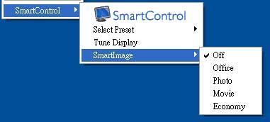 Helyi menü A Context Sensitive menu (helyi menü) alapértelmezett beállítása Enabled (Engedélyezett).