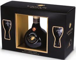 ZWACK UNICUM GRAND TOKAJI 5 PUTTONYOS KORONÁS ASZÚ DÍSZDOBOZAN alk.: 9,5% V/V 0,5 l/üveg ROYAL TOKAJI 6 PUTTONYOS ASZÚ alk.