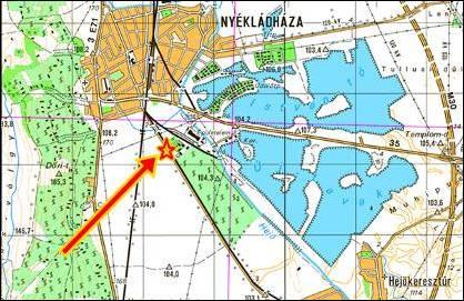 Bejelentések, értesítések 2. ábra: Az eset helye A KBSZ ügyeletére az esetet 2010. július 16-án 10 óra 57 perckor (32 perccel az eset bekövetkezése után) jelentette a MÁV Zrt.