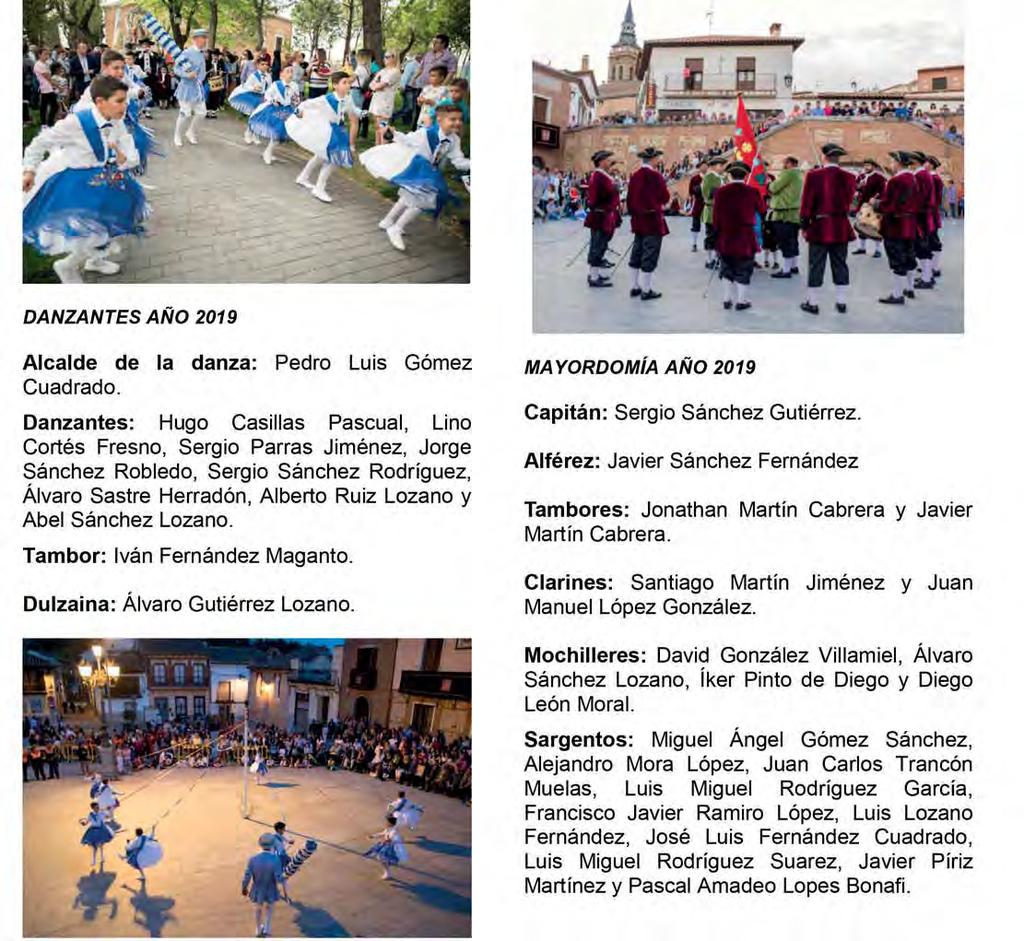 Danzantes año 2019