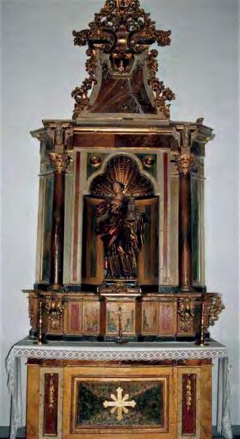 retablo del Ecce Homo, realizado en1637, conocido como Cristo de la Humildad, instalado en 1982 en su actual emplazamiento.
