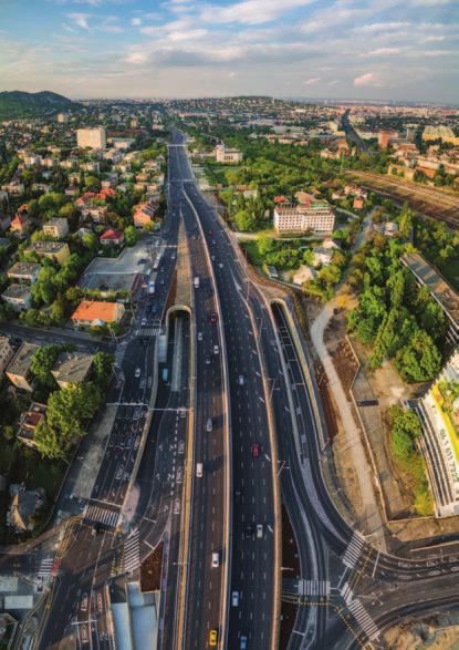 Építési Vállalkozók Országos Szakszövetsége különdíja Special award of the National Federation of Hungarian Building Contractors A i 4-es számú metróvonal I.