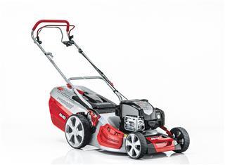, hosszú élettartamú aszinkron motorral, 3 az 1-ben mulcsozás-gyűjtés-rendrakás, fűgyűjtő telítettség jelző, 3 év garancia 46cm, 1600W, 65l, 900 m2, fűgyűjtő telítettségjelzővel, központi magasság