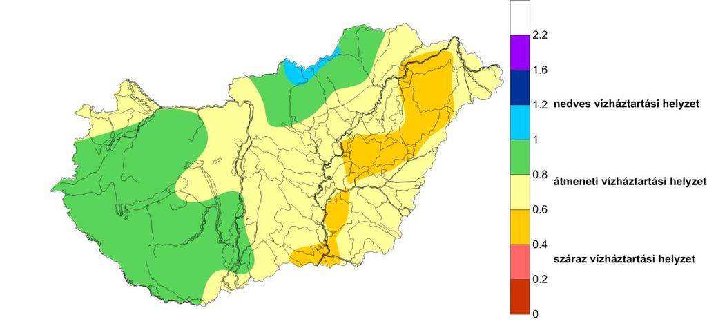 GVM Átlagosan csapadékos novemberi időjárás esetén)