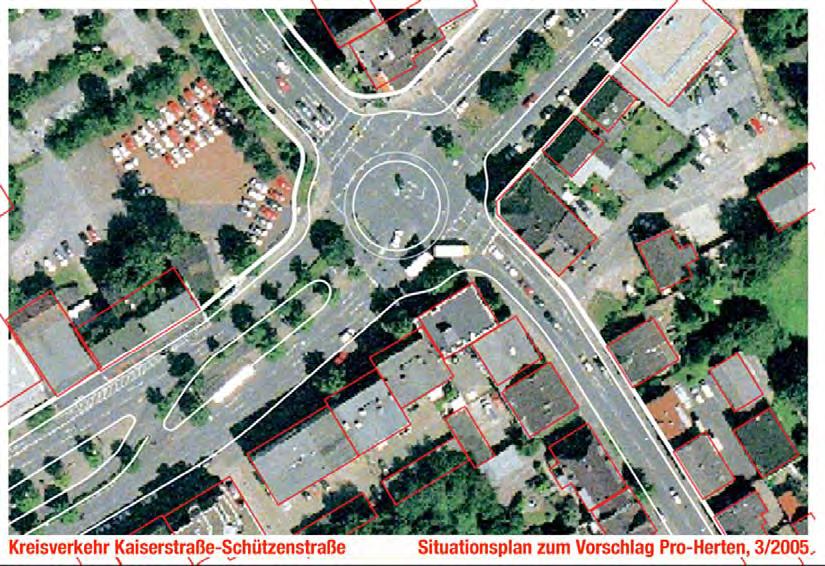 -7- Begründung: In der BRD sind in den vergangenen Jahren viele Kreisverkehre neu entstanden, da sie gegenüber den einfach mit Ampel oder Vorfahrtsschild geregelten Kreuzungen viele Vorteile bieten.