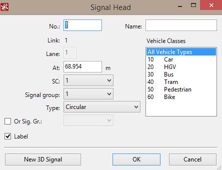 a,,signal Control/Edit Controllers menüben lehetséges továbbá a jelzőlámpa programok optimalizálása is a,,start Optimization funkcióval.