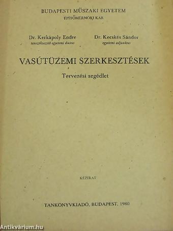 A SZAKIRODALOM HELYZETE A MÁV a műszaki megoldásokat, feladatok végrehajtását utasításban szabályozta. 1945 után számos új megoldás kidolgozása pezsdítette a szakirodalom megjelenését.