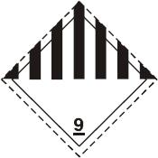 Szállítási dokumentum leírása : UN 3082 (Allyl Heptanoate), 9, III, (E) 14