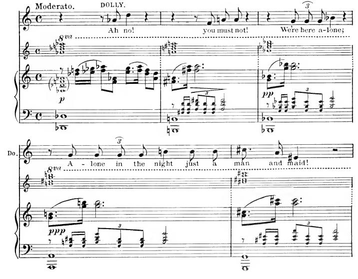 2. Interpretáció 8. kottapélda. Lehár: Endlich allein. Nr. 13 (a II.