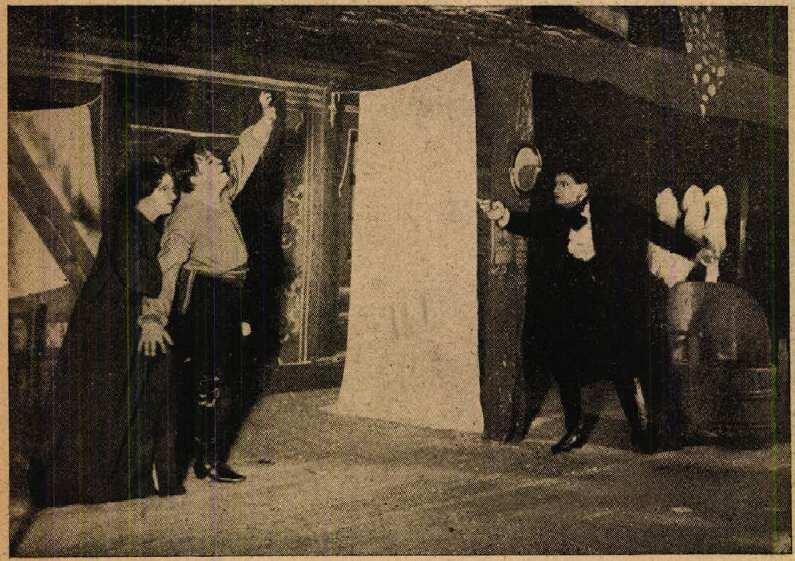 5. függelék. Képmelléklet (7) Szamosi Elza, Környei Béla és Domenico Viglione-Borghese a La fanciulla del West II.