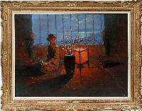Szabó Ferenc János: Szamosi Elza (1881 1924) művészete (3) Olaj, vászon, 24x31