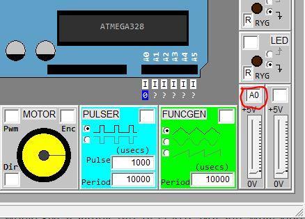 Feladatok 1. hozz lére egy új mentést a szimulátorban, majd a kódszerkesztő ablakba másold be az alábbi kódot: int analog0=0; void setup() void loop() analog0 = analogread(0); delay(500); 2.