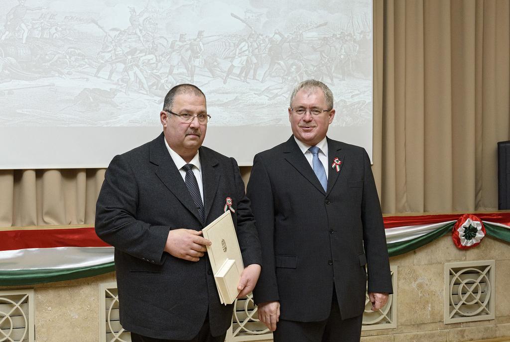 Bálint Zoltán János, a Nagykőrösi Konzerv Kft. ügyvezetője Ujhelyi Imre-díjban részesült Adányiné dr.