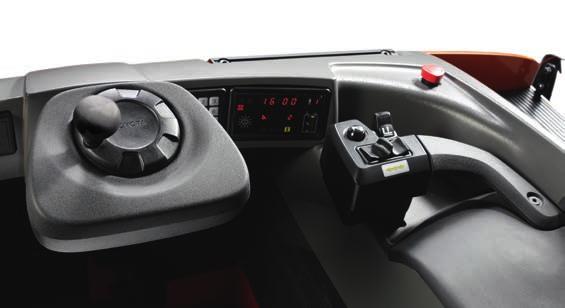 18 TOYOTA MATERIAL HANDLING KEZELŐÜLÉSSEL SZERELT TARGONCÁK 19 TOYOTA BT LEVIO R SOROZAT BT Levio LRE200 A targonca jellemzői Automatikus rögzítőfék Tandem kivitelű villakerekek Akadálymentes