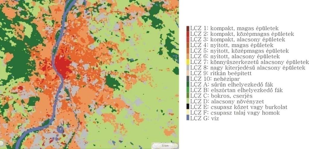 LOKÁLIS KLÍMAZÓNÁK BUDAPESTEN Budapesten 7