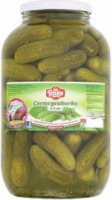 hámozott vagy darabolt 2550 g/db Töltőtömeg: