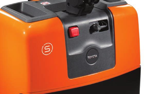 6 TOYOTA MATERIAL HANDLING GYALOGKÍSÉRETŰ FELRAKÓ TARGONCÁK 7 Forradalmi AC motor Beépített töltő Könnyű hozzáférés és karbantartásmentes akkumulátorok a hatékony szervizelhetőség érdekében BT Staxio