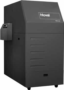 Hoval BioLyt (50-160) pellet tüzelésű kazán Termékleírás Hoval BioLyt Felépítés Acél fűtőkazán, 6-8 mm átmérőjű, maximum 30 mm hosszúságú fa-pellet elégetésére EN ISO 17225-2, illetve EN plus A1