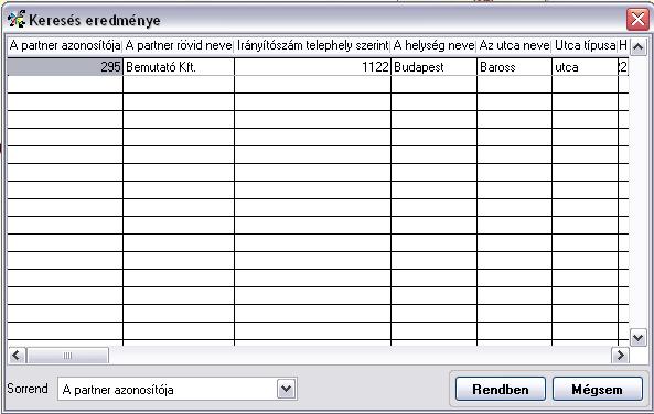 Nyomjuk meg a [Keresés] kapcsolót.