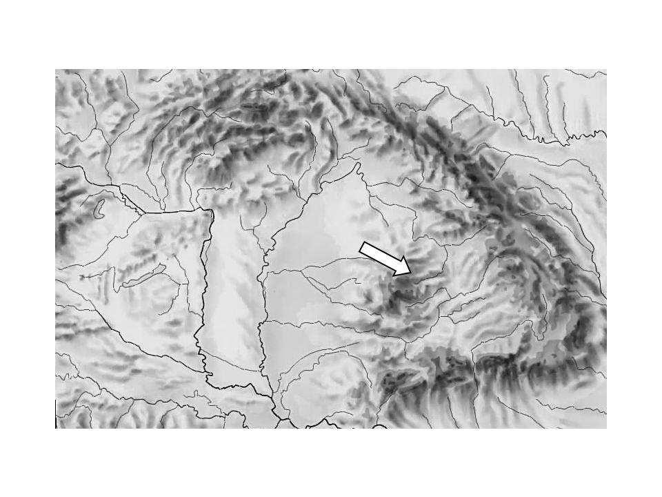 1. ábra. A vizsgált terület elhelyezkedése a Kárpát-medencében. Fig. 1. Location of study area in the Carpathian Basin. Kutatástörténet Kalotaszeg flórája viszonylag jól ismert.