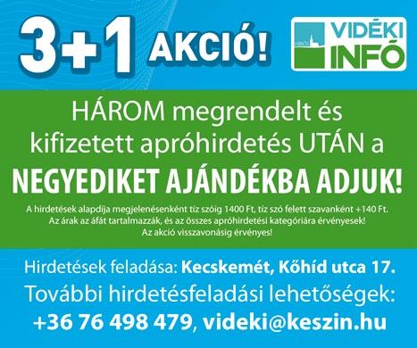 HÍRÖS www. videkiinfo. hu 7 HÍRÖS I N G A T L A N KIS befektetés, nagy lehetőség. Tiszakécske, Kerekdomb, gyógyfürdő, hobbiházak mellett 4hektár terület 16x4m-es épület, fürdőszobával eladó.