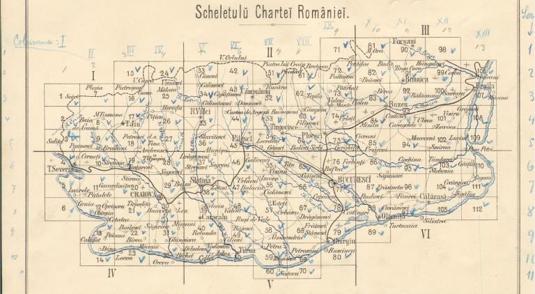 Román térkép 1: 57 600 (2) Hadilevéltár (Bécs) Akadémiai Térképtár