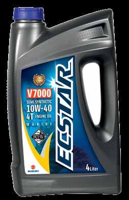 ECSTAR V7000 A Suzuki mérnökei olyan prémium minőségű olajat hoztak létre, amely nemcsak az NMMA által felállított összes szabványt szárnyalja túl, ennél is