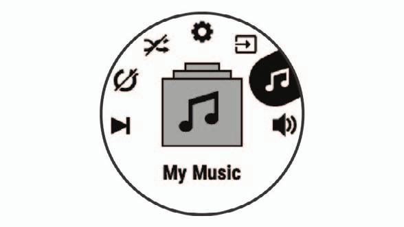 1. Csatlakoztassuk az eszközt a számítógépünkhöz egy USB kábellel. 2. Számítógépünkön indítsuk el a Garmin Express alkalmazást, válasszuk ki az eszközünket, majd lépjünk a Zene pontra. TIPP!