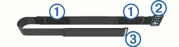 Pulzusszám adatok sugárzása a Garmin készülékek felé A fēnix 5/5S/5X / quatix 5 készülék képes elküldeni a mért pulzusszám adatokat egy másik párosított Garmin készülék számára.