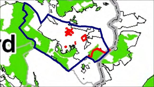 OTRT 3/1. AZ ORSZÁGOS ÖKOLÓGIAI HÁLÓZAT ÖVEZETE Az ökológiai hálózat övezete által érintett területek 1.