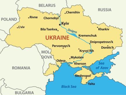 ukrán-belorusz határtól a Pripjaty folyó