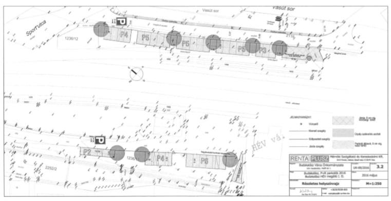 Pályarekonstrukció: Budakalász Lenfonó megállóhelyen jobb vágány átépítése - Általános, az üzemelés során teendő folyamatos zajcsökkentést eredményező intézkedések: HÉV szerelvények
