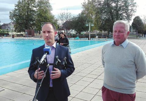 Emiatt az állandó vendégkör, az itt edzést tartó szakosztályok és az ide járó iskolai osztályok ideiglenesen elköltöznek, hogy várhatóan jövő tavasszal már az új, 50 méteres medencével rendelkező