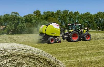 Új és opcionális: a CLAAS Covered XW hálós kötözés Nem számít, hogy széna, szalma vagy szilázs, az opcionális extraszéles kötözés tökéletes formájú, erős bálákat eredményez.