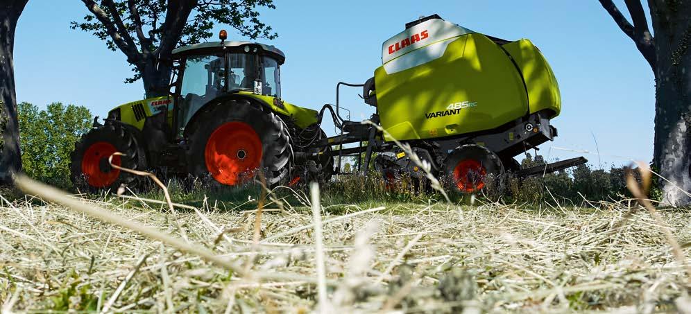 Közel a természethez néha csak gombnyomásnyira A kezelés 3 / S10 terminál 4 / EASY on board S10 CLAAS terminál profi felhasználóknak. Nagy felbontású, 10.