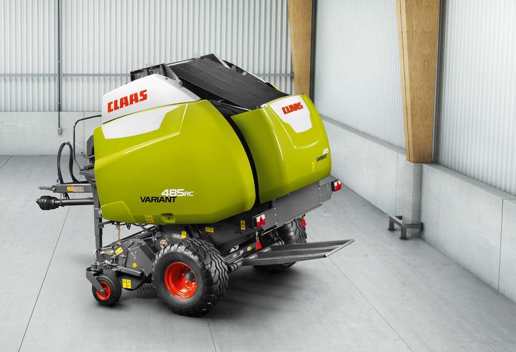 Bírja a nyomást: VARIANT a CLAAS-tól CLAAS VARIANT CLAAS VARIANT 2 A CLAAS világa 4 Áttekintés 6 6 másodperc szükséges az összes VARIANT-nál a bálakamraajtó nyitásához és csukásához, illetve a
