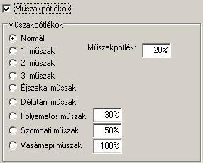 3.1.2. Npok jelölése A jobboldli listán jelölhetjük, hogy melyik npokon dolgozott, vgy volt távol dolgozó.